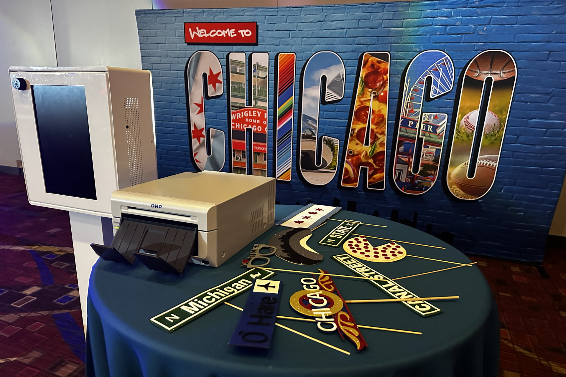 open air photo booth